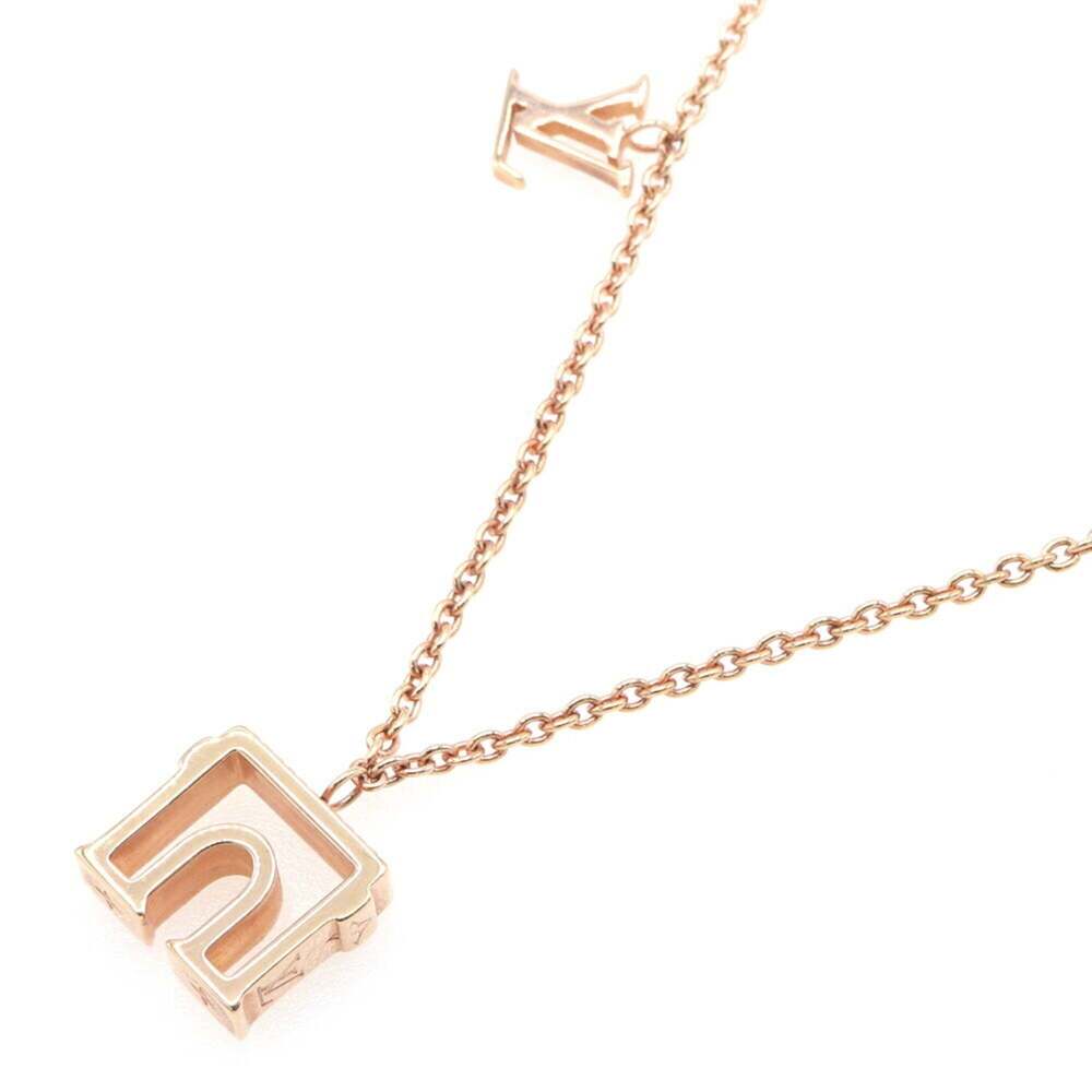 LOUIS VUITTON Gold Necklace - Picture 1 of 5